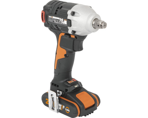 Clé à chocs sans fil avec batterie de 2.0 ampères-heures