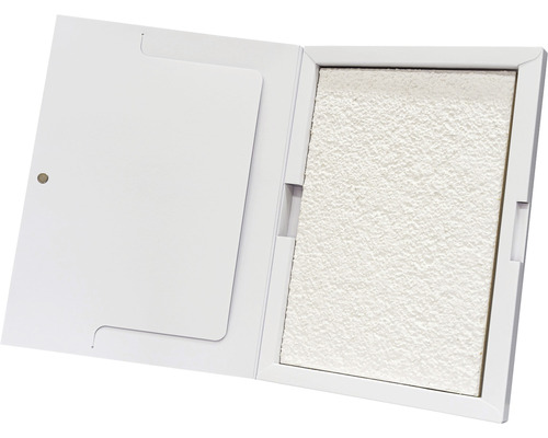 Carte d''échantillon avec enduit structuré