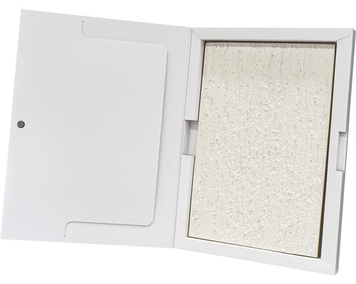 Carte d''échantillons avec structure d''enduit