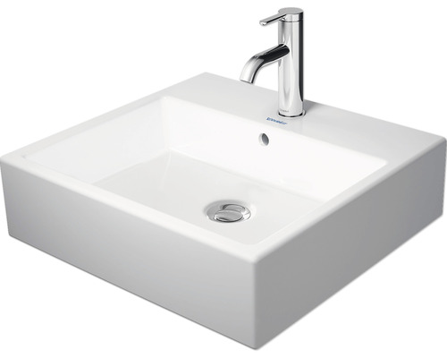 Lave-mains DURAVIT Vero Air 50 x 47 cm blanc brillant 2350500000 Vasque à poser en céramique avec robinet