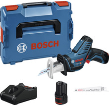 Scie sabre sans fil Bosch Professional GSA 12V-14, y compris 2 batteries (3 Ah) et chargeur-thumb-0