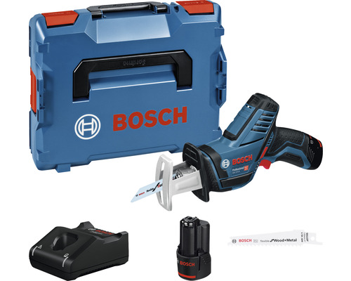 Scie sabre sans fil Bosch Professional GSA 12V-14, y compris 2 batteries (3 Ah) et chargeur-0