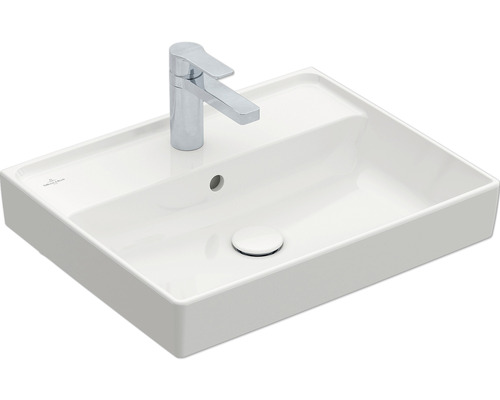 Möbelwaschtisch Villeroy & Boch Collaro 55 x 44 cm weiß 4A335501-0