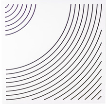 Panneau acoustique WAVO blanc 500 x 500 x 57 mm