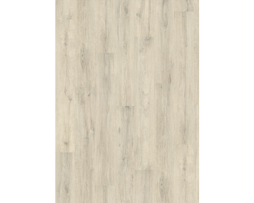 Échantillon stratifié Kurimo chêne plancher de maison de campagne 1292 x 193 x 8 mm Texture de parquet en bois clair pour aménagement intérieur
