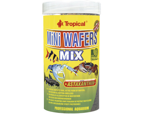 Nourriture en pastilles Tropical Mini Wafers Mélange 100 ml