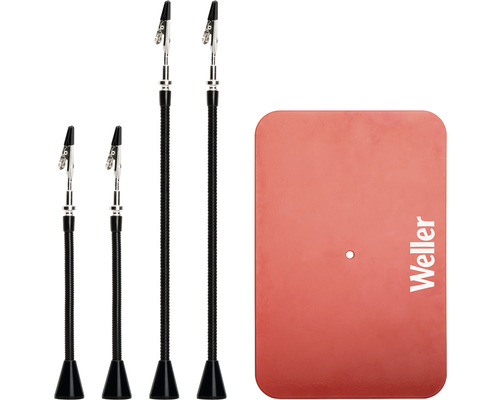 Aide à la soudure Weller avec pinces crocodile et plaque de base
