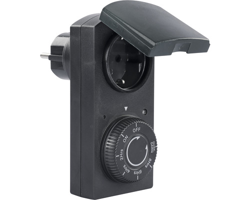 Zeitschaltuhr für den Aussenbereich mit Timer