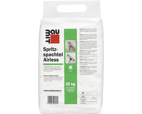 Baumit Spritzspachtel SX Airless 25 Kg Baumit Spritzspachtel Airless 25 kg Sack