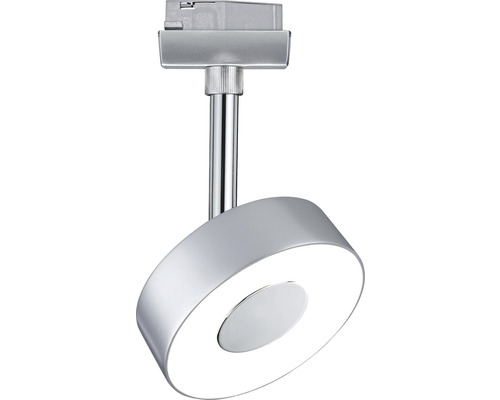 Spot sur rail Paulmann URail à intensité lumineuse variable 5W 160 lm 4000 K Circle chrome/mat 230V