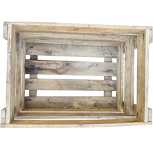 Holzkiste aus Holzlatten