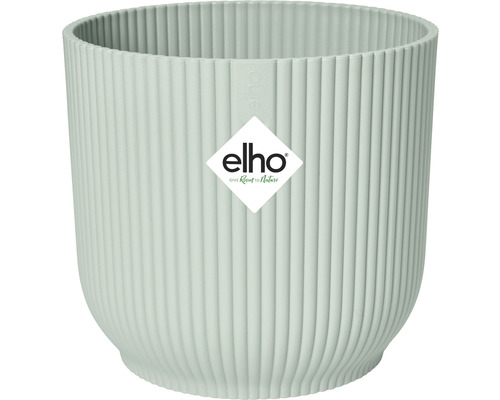 Pot de fleurs Elho en plastique 11,1 x 11,1 x 10,5 cm vert