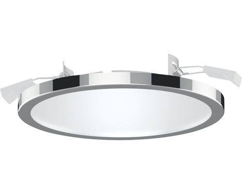 Spot à encastrer LED IP65 1x5W 1x400 lm 3000 K blanc chaud Attach blanc Ø  93/68 mm 230V - HORNBACH Luxembourg