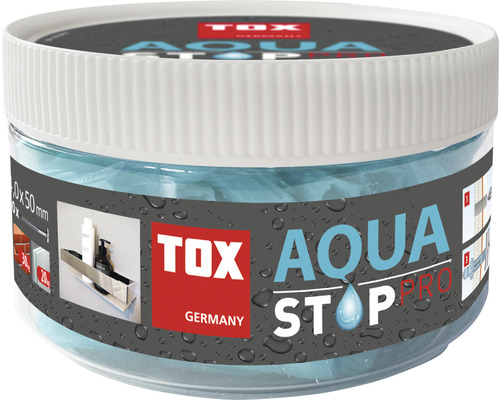 Chevilles TOX Aqua Stop Pro dans un récipient