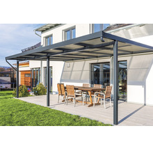 Toit de terrasse avec coin salon dans le jardin