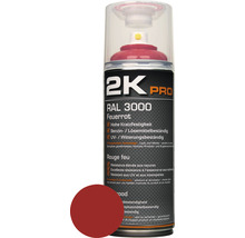 Sprühlack 2K PRO glanz RAL 3000 feuerrot 400 ml