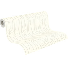 Tapetenrolle mit abstraktem Linienmuster