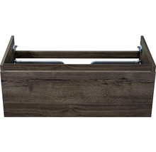 Waschtischunterschrank Sanox Frozen Frontfarbe tabacco BxHxT 100 x 40 x 45 cm