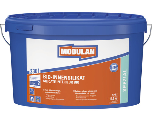 Seau de peinture bio silicatée d''intérieur