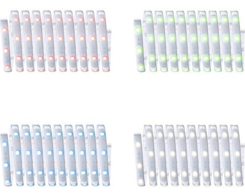 LED-Streifen in verschiedenen Farben