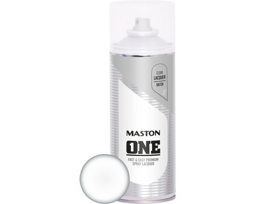 Spray vernis ONE Maston satin incolore 400 ml-0