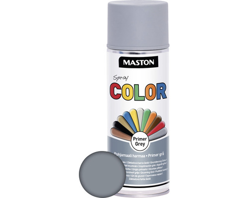 Spray d'apprêt Color Maston gris 400 ml