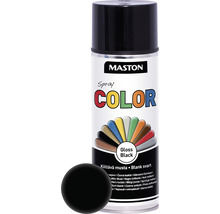 Laque à pulvériser Color Maston brillant noir 400 ml