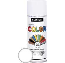Laque à pulvériser Color Maston mat blanc 400 ml-thumb-0