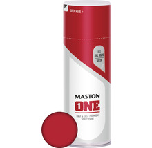 Laque à pulvériser ONE Maston satin rouge 400 ml