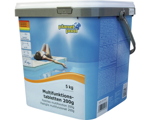 Pastilles multifonctions Planet Pool 200g/pièce 5 kg