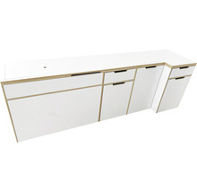 Module de cuisine Buildify Campingbox Carl 2100x500x705 mm (Lxlxh) (sans matériel de montage et de fixation)-thumb-5 Module de cuisine Buildify Campingbox Carl 2100x500x705 mm (Lxlxh) (sans matériel de montage et de fixation)-thumb-5