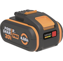 Batterie Worx PowerShare Pro 20 volts 4.0 Ah