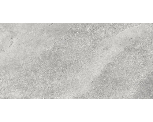 Graue Steinzeugfliese mit matter Oberfläche