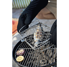 Support à poissons et à légumes barbecue pour poisson support pour aliments à griller panier de barbecue petit Weber-thumb-4