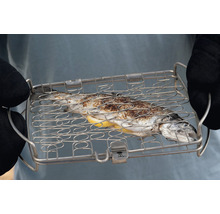 Support à poissons et à légumes barbecue pour poisson support pour aliments à griller panier de barbecue petit Weber-thumb-5