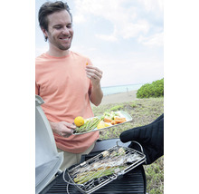 Support à poissons et à légumes barbecue pour poisson support pour aliments à griller panier de barbecue petit Weber-thumb-6
