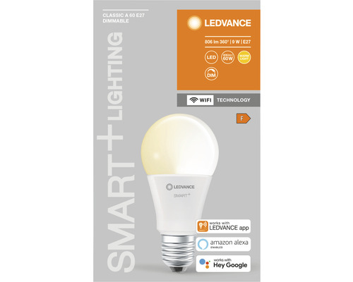 Ampoule LEDVANCE Smart Plus, dimmable, douille E27