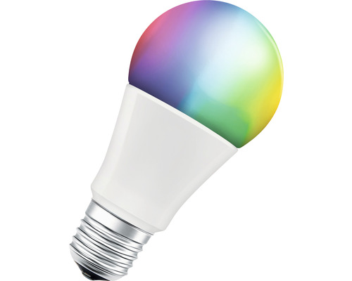 LED Lampe mit E27 Sockel und Farbwechselfunktion