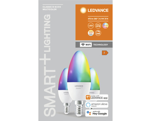 LEDVANCE Classic B 40 E14 Multicolor Leuchtmittel