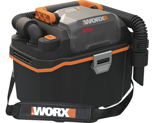 Aspirateur eau et poussière sans fil WORX Nitro 20V 8L WX031.9, moteur brushless, sans batterie ni chargeur
