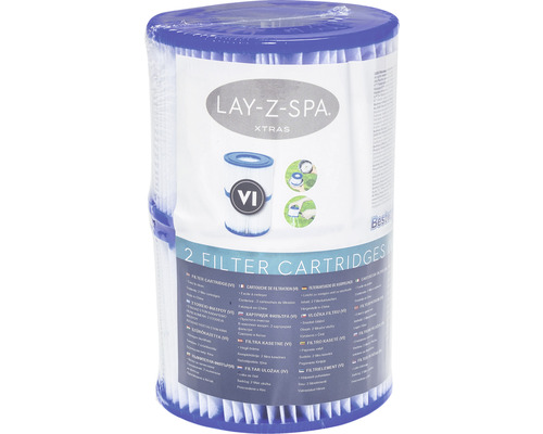Lay-Z-Spa Xtras Cartouches de filtration type VI, lot de 2