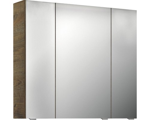 Armoire de toilette Pelipal Serie 4010 80 x 17 x 70,3 cm chêne 3 portes