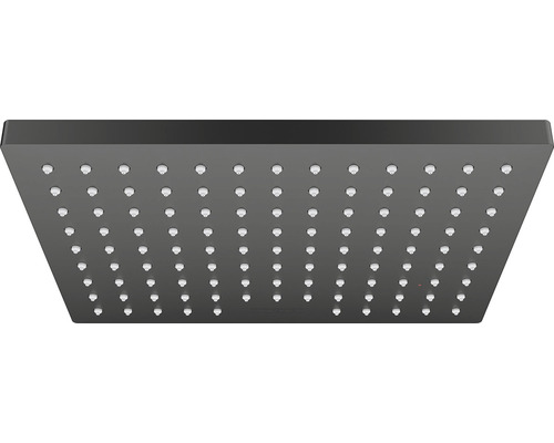 Pomme de douche carrée avec plusieurs jets.