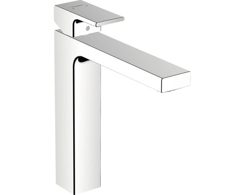 Robinet de lavabo pour vasque à poser hansgrohe VERNIS SHAPE 190 chrome brillant avec tige de traction 71562000