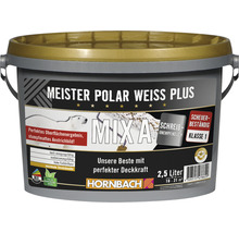 Meister Polar Weiss Plus Innendispersionsfarbe, 2,5 Liter Eimer