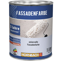 HORNBACH Fassadenfarbe weiß 1 l