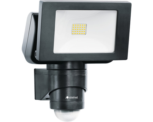 Projecteur LED avec capteur Steinel IP44 14,7W 1375 lm 4000 K blanc neutre 215x155 mm LS 150 S noir