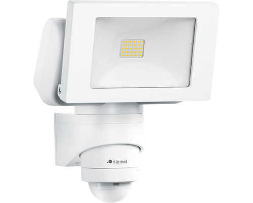 Projecteur LED avec capteur Steinel IP44 14,7W 1375 lm 4000 K blanc neutre 215x155 mm LS 150 S blanc