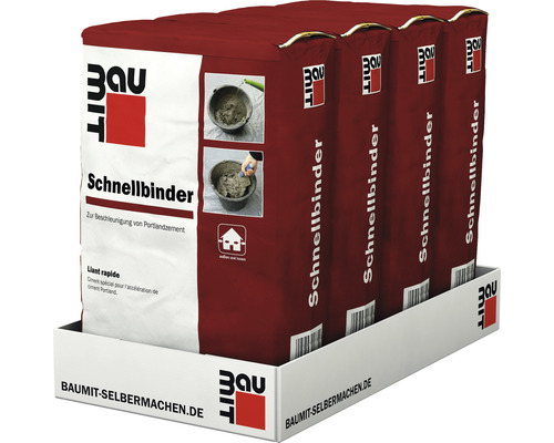 Baumit Schnellbinder im Sack zur Beschleunigung von Portlandzement