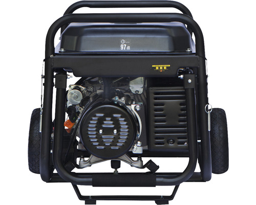 Générateur avec cadre et roues